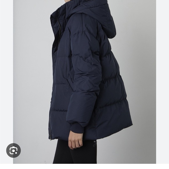 Velvet Heidi Navy Puffer Coat - Picture 2 of 6